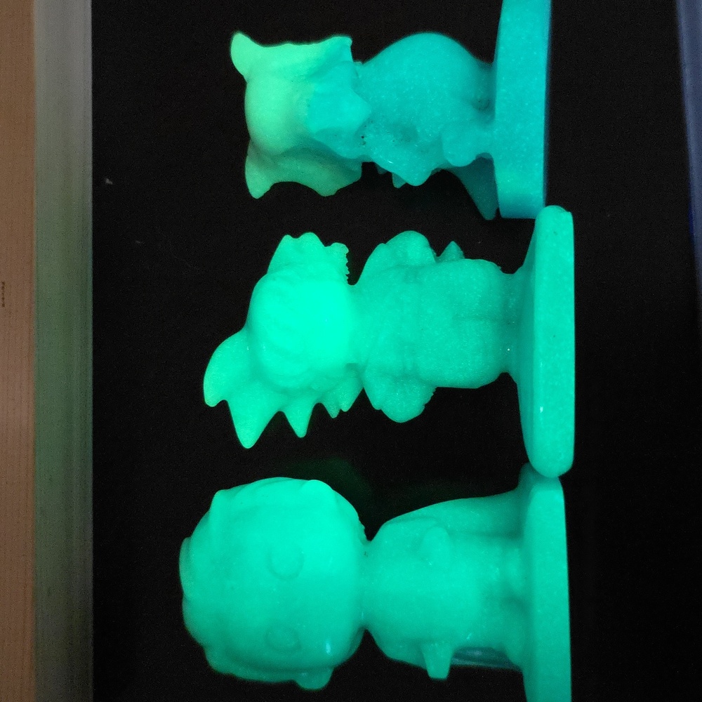 3pc Luminous characters